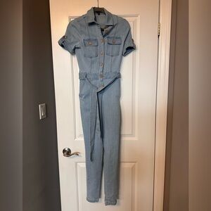 Haute Monde Denim Jumpsuit